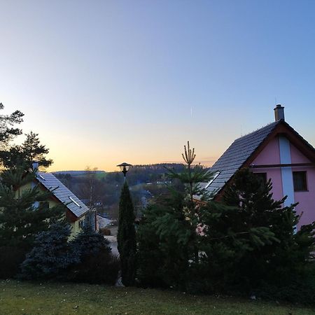 Chaty Kolodeje-Ubytovani U Reky V Soukromem Arealu-Blue Kolodeje nad Luznici Buitenkant foto